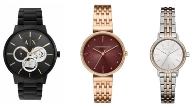 Get Armani Exchanges watches for men and women at up to 50% off Get Armani Exchanges watches for men and women at up to 50% off