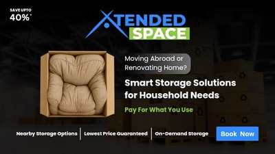 Say goodbye to renovation chaos with Xtended Space's secure and flexible storage solution to protect your valuables this festive season. (Source: Xtended Space)