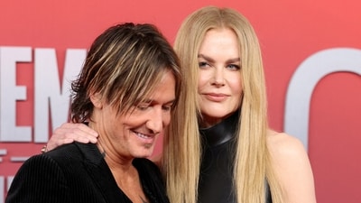 Nicole Kidman and Keith Urban attend the 60th Academy of Country Music (ACM) Awards in Frisco, Texas. (REUTERS)