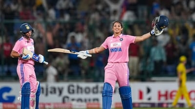 Smriti Mandhana has been having the time of her life in 2025. (PTI) Smriti Mandhana has been having the time of her life in 2025. (PTI)