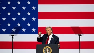 US President Donald Trump (Jim Watson/AFP)