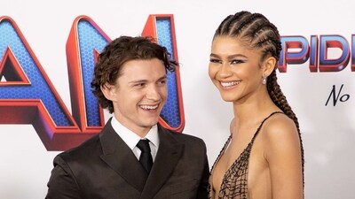 Tom Holland and Zendaya got engaged in January this year. (AFP) Tom Holland and Zendaya got engaged in January this year. (AFP)