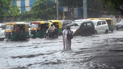 IMD Director General Mrutyunjay Mohapatra said maximum temperatures in October are likely to be above normal in most parts of east-northeast and northwest India. (Arvind Yadav/ Hindustan Times) IMD Director General Mrutyunjay Mohapatra said maximum temperatures in October are likely to be above normal in most parts of east-northeast and northwest India. (Arvind Yadav/ Hindustan Times)