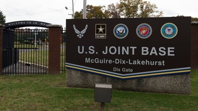 Joint Base McGuire in New Jersey (X@MustangMedicX)