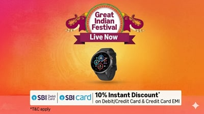 The Amazon Great Indian Festival presents unbeatable deals on premium smartwatches.