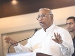 Kharge was admitted for medical treatment on Wednesday. (Photo by Santosh Kumar/ Hindustan Times)