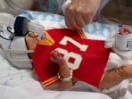 NICU babies at Akron Children’s Hospital celebrated Taylor Swift’s new album in themed costumes and Travis Kelce jerseys(akronchildrens.org)