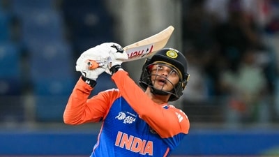 Abhishek Sharma creates history after a sensational Asia Cup performance. (AFP) Abhishek Sharma creates history after a sensational Asia Cup performance. (AFP)