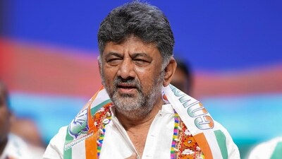 Karnataka deputy CM DK Shivakumar said his government was committed to "changing the perception" about Bengaluru's infrastructure. (PTI) Karnataka deputy CM DK Shivakumar said his government was committed to "changing the perception" about Bengaluru's infrastructure. (PTI)