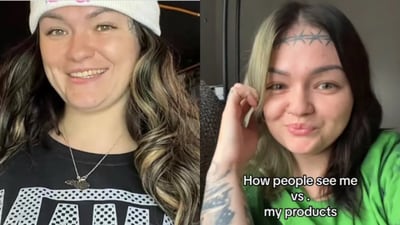 TikTok influencer Jacinda Jenkins from Kentucky passed away at the age of 28. (@handmadebyharp/TikTok) TikTok influencer Jacinda Jenkins from Kentucky passed away at the age of 28. (@handmadebyharp/TikTok)