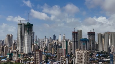 Property registrations in the Mumbai municipal region rose 32% year-on-year to 12,070 units, while stamp duty collections surged 47% to ₹1,292 crore.(PTI Photo/Kunal Patil)(PTI09_30_2025_000182A) (PTI) Property registrations in the Mumbai municipal region rose 32% year-on-year to 12,070 units, while stamp duty collections surged 47% to ₹1,292 crore.(PTI Photo/Kunal Patil)(PTI09_30_2025_000182A) (PTI)