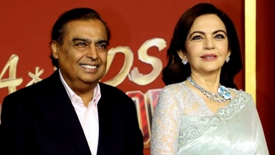 The Ambani family maintained the top spot with a net worth of  ₹9.55 lakh crore. (PTI)