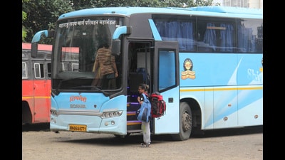 The decision has been welcomed by passengers, many of whom depend on MSRTC buses as their primary means of long-distance travel during festivals. (HT FILE)