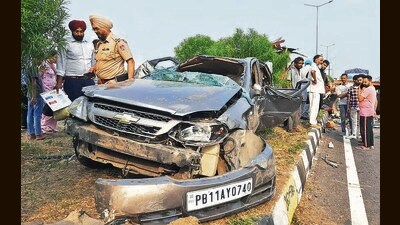 The latest National Crime Records Bureau (NCRB) Report, 2023, has delivered a reminder of Punjab’s road safety crisis. The report reveals that Punjab ranks as the third most fatal state in the country in road accident fatalities, only behind Mizoram and Bihar while Ludhiana has emerged as the fourth deadliest city in India after Nasik, Agra and Asansol. (HT File) The latest National Crime Records Bureau (NCRB) Report, 2023, has delivered a reminder of Punjab’s road safety crisis. The report reveals that Punjab ranks as the third most fatal state in the country in road accident fatalities, only behind Mizoram and Bihar while Ludhiana has emerged as the fourth deadliest city in India after Nasik, Agra and Asansol. (HT File)