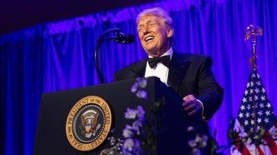 US President Donald Trump shared 'medbed' conspiracy theory video on Truth Social. (AFP) US President Donald Trump shared 'medbed' conspiracy theory video on Truth Social. (AFP)