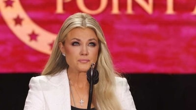 Erika Kirk became the TPUSA CEO after husband Charlie was assassinated. (X/@AmericanPeachh) Erika Kirk became the TPUSA CEO after husband Charlie was assassinated. (X/@AmericanPeachh)