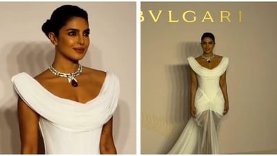 Priyanka Chopra at the Bvlgari event in Mumbai. Priyanka Chopra at the Bvlgari event in Mumbai.