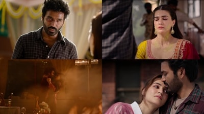 Dhanush and Kriti Sanon in Tere Ishk Mein Dhanush and Kriti Sanon in Tere Ishk Mein