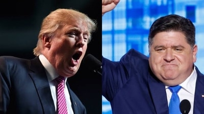 This is the first time the Chicago Governor, JB Pritzker, has openly called for President Donald Trump's removal. (X/@Maga_Trigger, X/@JackLombardi) This is the first time the Chicago Governor, JB Pritzker, has openly called for President Donald Trump's removal. (X/@Maga_Trigger, X/@JackLombardi)
