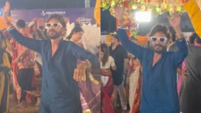 A man stole the show online with his spirited Garba moves. (Instagram/iamnotyourbruh._) A man stole the show online with his spirited Garba moves. (Instagram/iamnotyourbruh._)