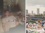 Snippets were shared by Australian YouTube from ‘India’s deadliest slum’. Snippets were shared by Australian YouTube from ‘India’s deadliest slum’.
