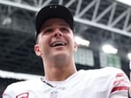 Brock Purdy of the San Francisco 49ers. Brock Purdy of the San Francisco 49ers.