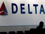 A Delta regional jet struck the nose of another Delta plane that had just landed and was taxiing in. A Delta regional jet struck the nose of another Delta plane that had just landed and was taxiing in.