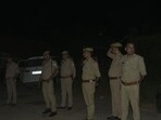 Police have registered the FIR against six named suspects and 40-50 other unidentified persons under the Bharatiya Nyaya Sanhita sections 191 (rioting), 333 (house-trespass after preparation for hurt, assault, or wrongful restraint), 351 (criminal intimidation), and 352 (intentional insult with intent to provoke breach of peace). (Sakib Ali/HT Photos)