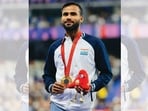 Praveen Kumar’s best moment was winning gold at the Paris Olympics in the Men’s High Jump T64 event.
