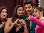 Alia Bhatt and Varun Dhawan were the latest guests on Twinkle Khanna and Kajol's chat show. Alia Bhatt and Varun Dhawan were the latest guests on Twinkle Khanna and Kajol's chat show.