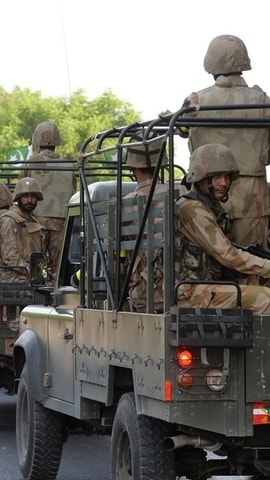The Pakistani government has responded to the protests with a show of strength, deploying additional police and Rangers personnel in Muzaffarabad and other districts. (File ) The Pakistani government has responded to the protests with a show of strength, deploying additional police and Rangers personnel in Muzaffarabad and other districts. (File )