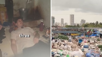Snippets were shared by Australian YouTube from ‘India’s deadliest slum’. (Instagram/@pete.zogoulas) Snippets were shared by Australian YouTube from ‘India’s deadliest slum’. (Instagram/@pete.zogoulas)