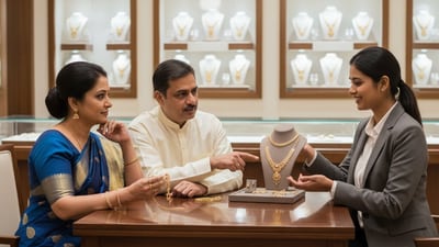 Couple steals jewellery with apparent ease in UP (Imagined with AI)