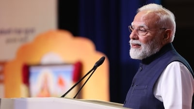 Prime Minister Narendra Modi extended his greetings on the occasion of Vijaya Dashmi (Hindustan Times) Prime Minister Narendra Modi extended his greetings on the occasion of Vijaya Dashmi (Hindustan Times)