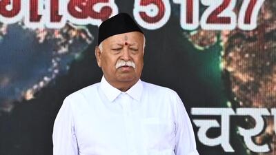 RSS chief Mohan Bhagwat. (PTI)