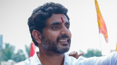Nara Lokesh promoted Andhra Pradesh's infrastructure as an attractive alternative to Bengaluru. Nara Lokesh promoted Andhra Pradesh's infrastructure as an attractive alternative to Bengaluru.