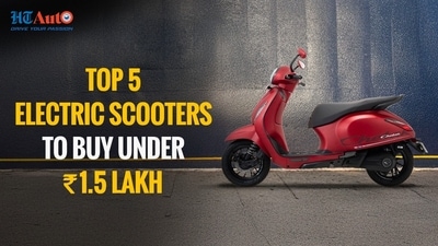 Here are the top 5 electric scooters that you can buy under ₹1.5 lakh. Here are the top 5 electric scooters that you can buy under ₹1.5 lakh.