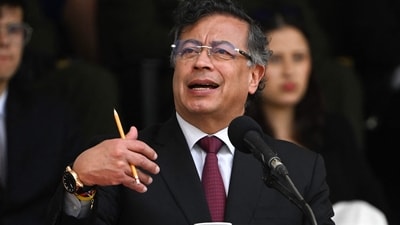 Colombian President Gustavo Petro (File photo/AFP) Colombian President Gustavo Petro (File photo/AFP)