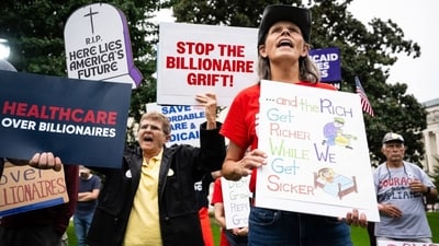 Under Pressure From the Left, Democrats Get Back in the Fight Under Pressure From the Left, Democrats Get Back in the Fight