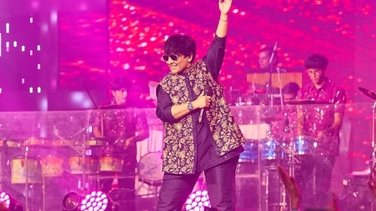 A video was also posted by the convention centre on social media showing Nita Ambani dancing with Falguni Pathak and addressing the audience. (Joi Convention Centre/Instagram)