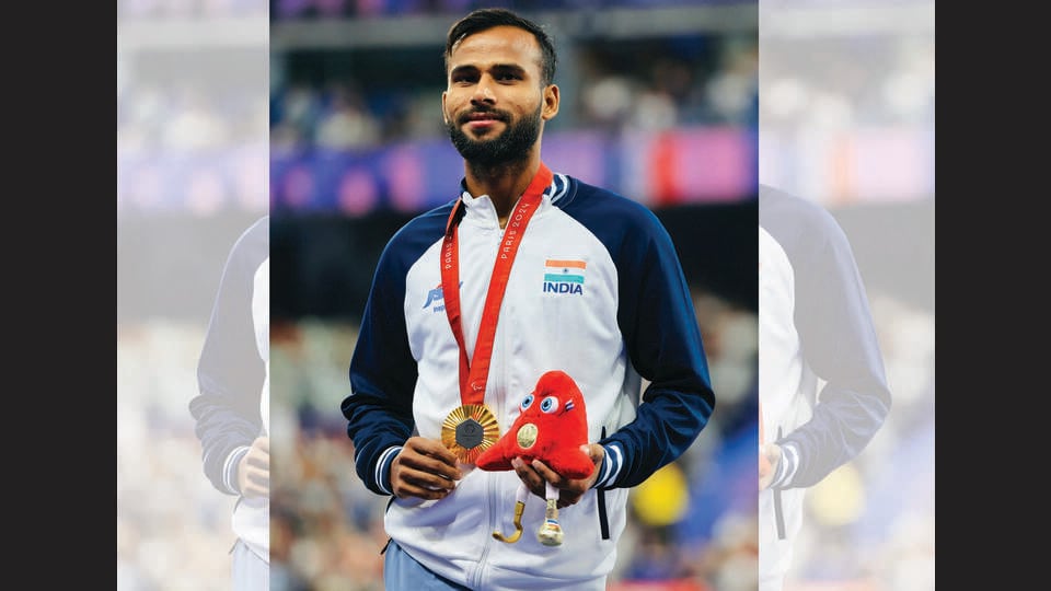 Praveen Kumar’s best moment was winning gold at the Paris Olympics in the Men’s High Jump T64 event.