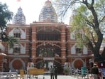 A view of Sheetla Mata Mandir in Gurugram. (HT PHOTO) A view of Sheetla Mata Mandir in Gurugram. (HT PHOTO)
