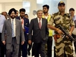 Patna: Chief Election Commissioner (CEC) Gyanesh Kumar arrives at Jay Prakash Narayan Airport, ahead of Bihar Assembly Elections, in Patna on Friday. (ANI Photo) Patna: Chief Election Commissioner (CEC) Gyanesh Kumar arrives at Jay Prakash Narayan Airport, ahead of Bihar Assembly Elections, in Patna on Friday. (ANI Photo)