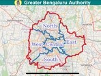 K R Puram has the most representation with 27 wards, while Yelahanka has the least with seven. A total of 368 wards are proposed.