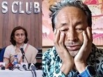 While Geetanjali Angmo said that she wouldn't politicise the issue, she welcomed any support she could get from anywhere.