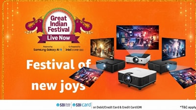 Flipkart Sale vs Amazon Sale 4K projectors not to miss.