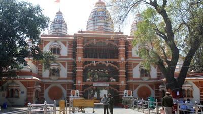 A view of Sheetla Mata Mandir in Gurugram. (HT PHOTO) A view of Sheetla Mata Mandir in Gurugram. (HT PHOTO)