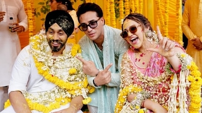Abhishek Sharma's sister Komal Sharma got married today.