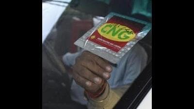 In the current year, the CNG price was increased by  ₹2 in January, followed by another  ₹3 hike in June. (REPRESENTATIVE PHOTO)