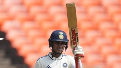 Shubman Gill scored his eighth Test fifty on Day 2 of the first Test against the West Indies. (AP) Shubman Gill scored his eighth Test fifty on Day 2 of the first Test against the West Indies. (AP)